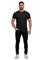 Camiseta Pima Preta - Imagem 7