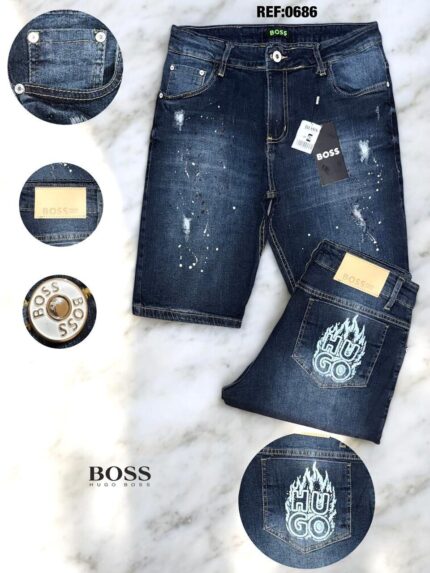Bermuda Jeans Luxo